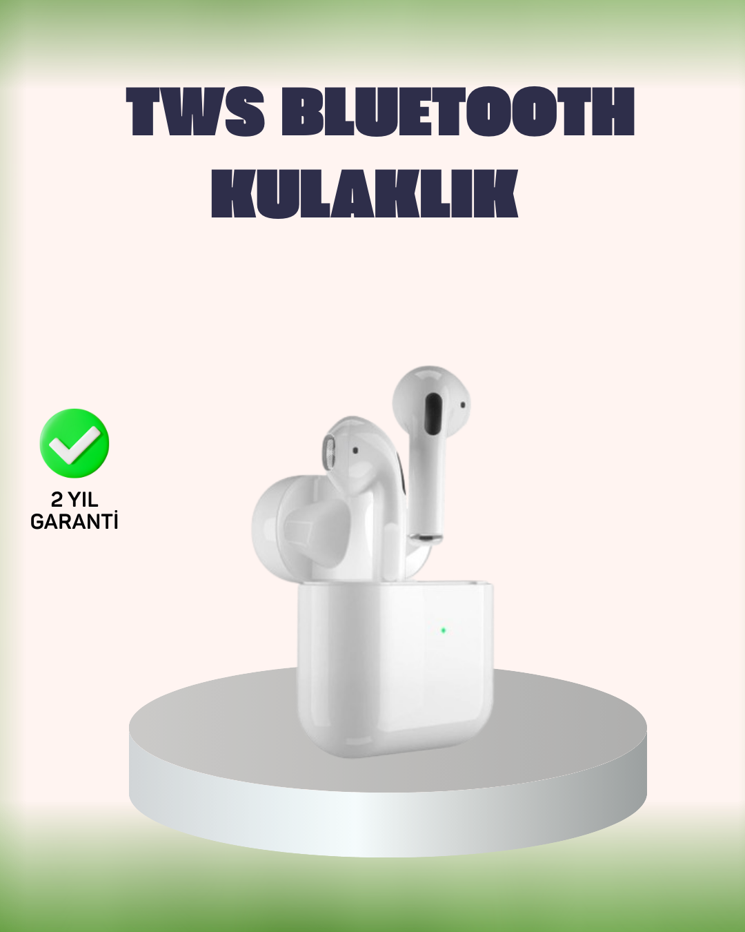 iPhone 11 12 13 14 15 Destekli Kablosuz Kulaklık Gürültü Önleyici HiFi Ses