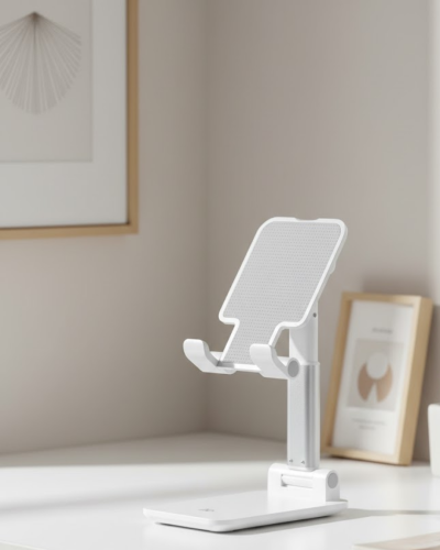 ABS Plastik Gövdeli Katlanabilir Telefon Standı Ev ve Ofis Kullanımı