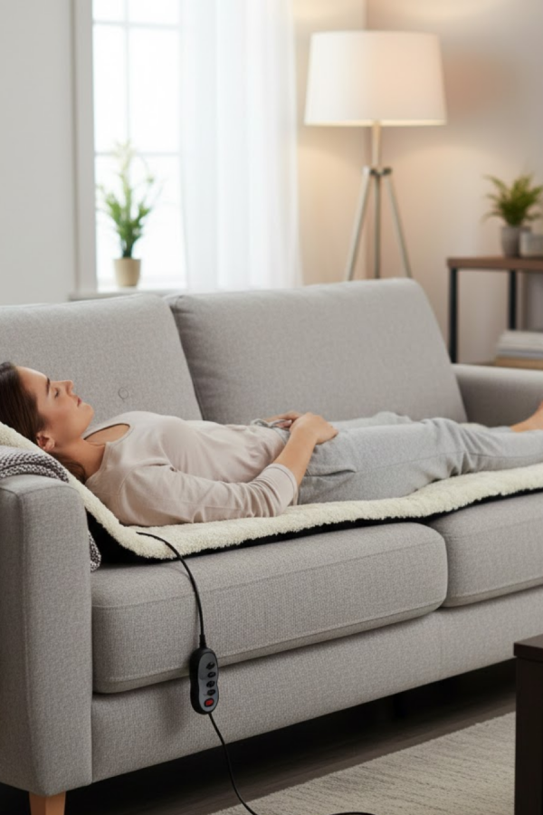 Sırt Boyun Bel İçin Isıtmalı Masaj Yatağı