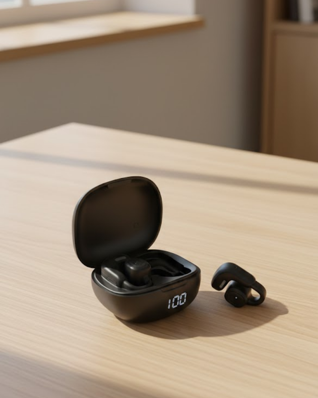 Kulak İçi Olmayan Kablosuz Kulaklık Dual Mic ve Uzun Pil Süresi