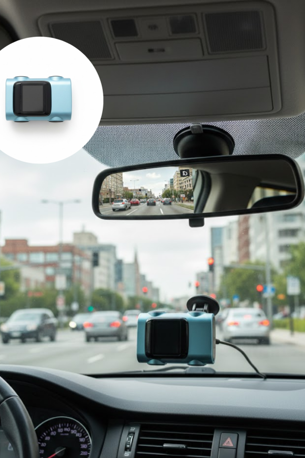 Araç Ön Cam Kamerası Sürüş Güvenliği İçin Video Kayıt