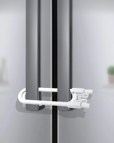 4 Adet Çocuk Güvenlik Dolap Kilidi Dayanıklı ve Uzun Ömürlü Tasarım