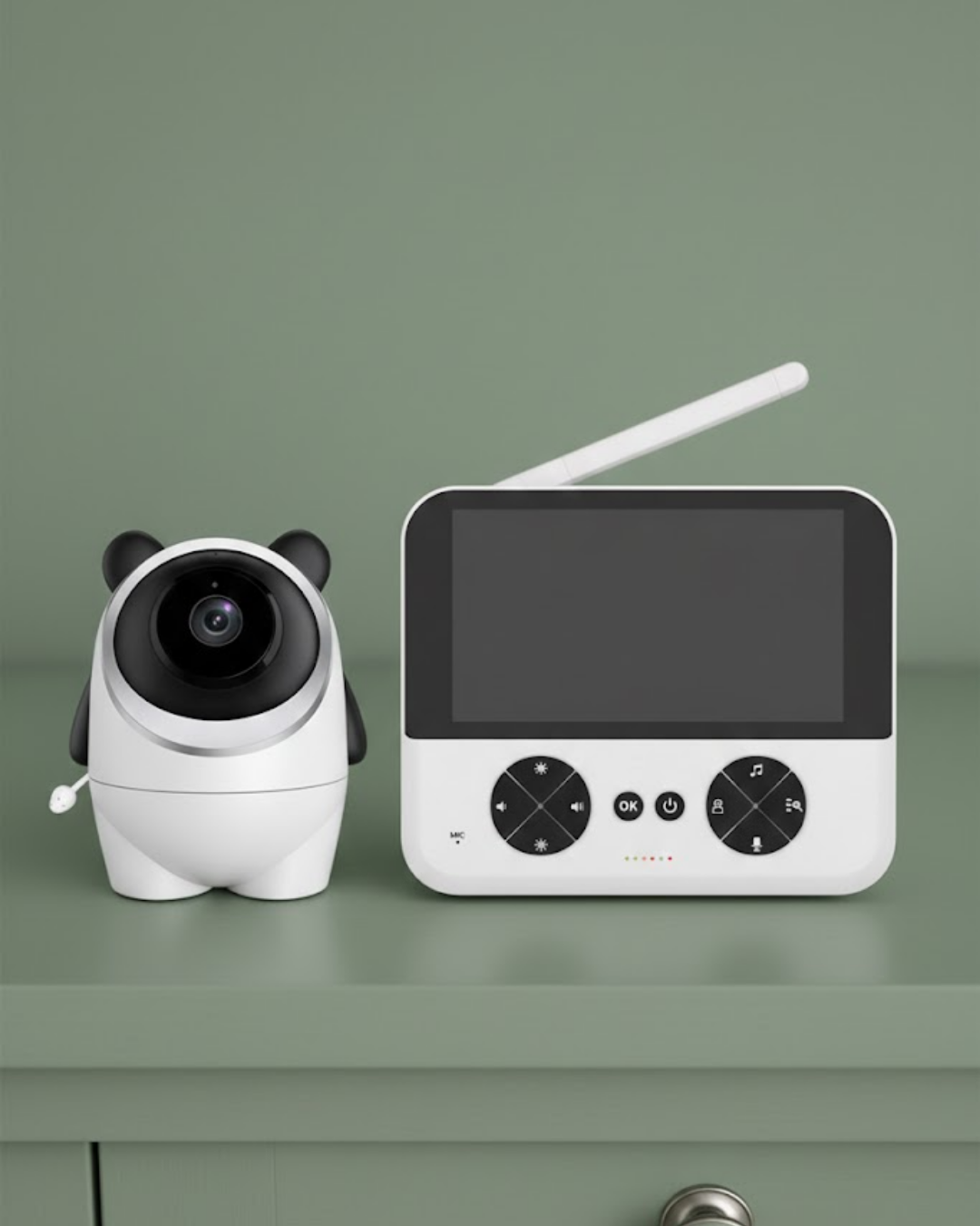 Kablosuz Bebek Kamera Sistemi Ninni ve Alarm Özellikli