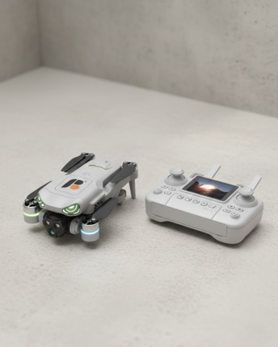 Tek Tuşla Kalkış İniş Özellikli Katlanabilir Drone