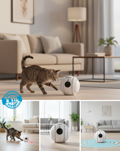 Akıllı Ev İçi Takip Kamerası Bebek Hasta Bakıcı ve Evcil Hayvan Uyumlu