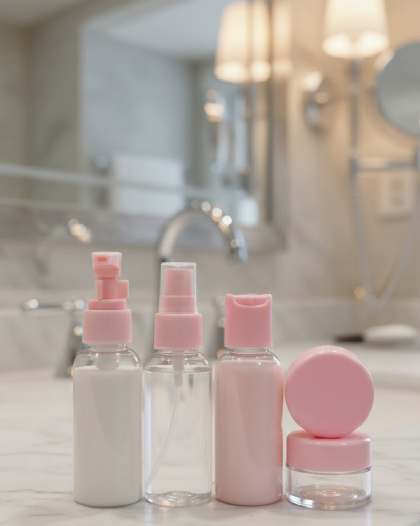 5Lİ SEYAHAT ŞİŞESİ PEMBE