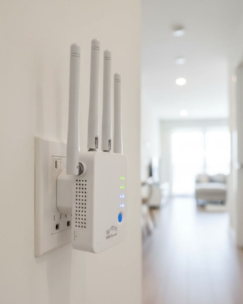 4 ANTENLİ WİFİ GÜÇLENDİRİCİ