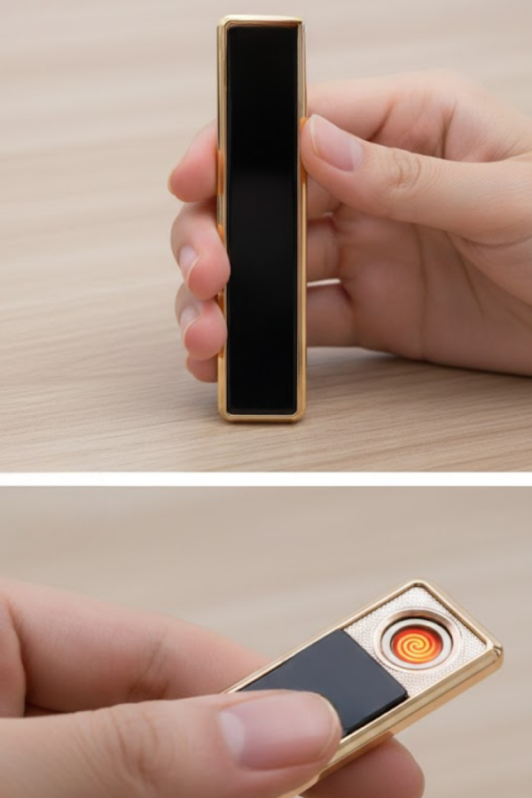 Elektronik Çakmak – Lüks Tasarım, Rüzgarda Sönmez