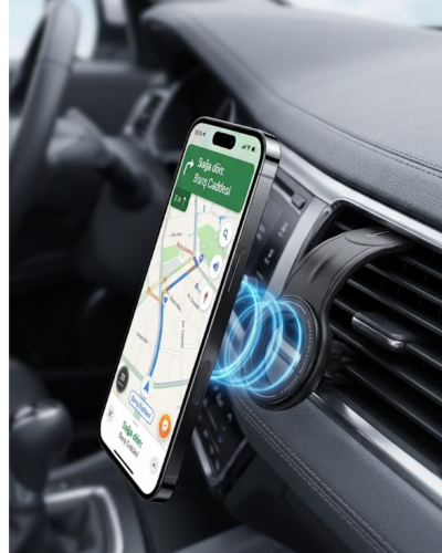 Manyetik Araç Telefon Tutucu 360 Derece Döner Güçlü Mıknatıslı Stand