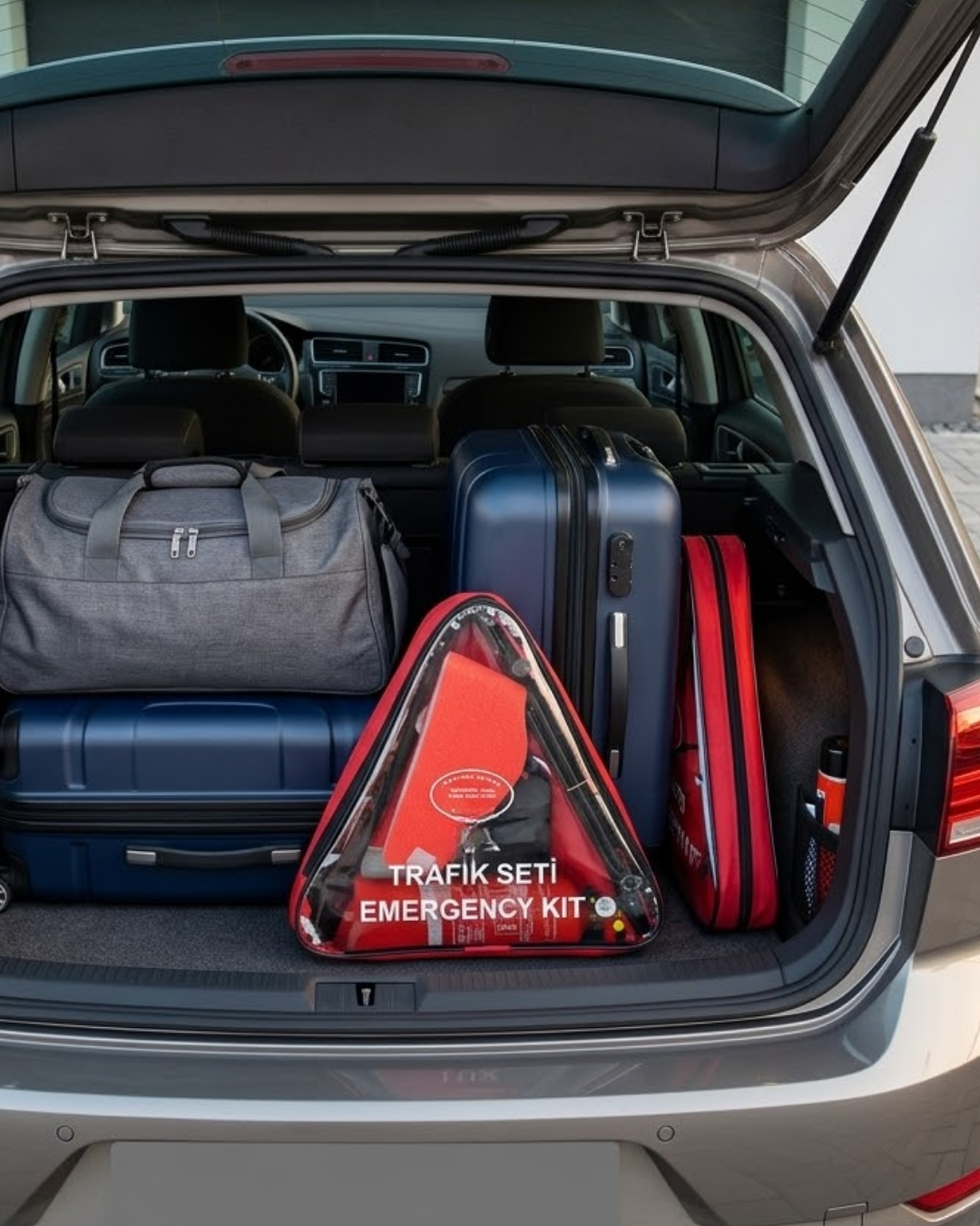 Trafik Seti Acil Durum Güvenlik Kiti Araç İçi Zorunlu Ekipman
