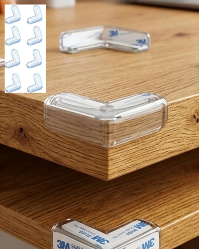 Masa Köşe Koruyucu 8 Li Set Bebek Çocuk Güvenlik Köşe Koruma Aparatı