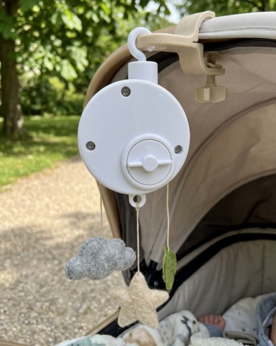 Müzikli Bebek Uyutucu Çekmeli Mekanik Müzik Kutusu Asılabilir Tasarım