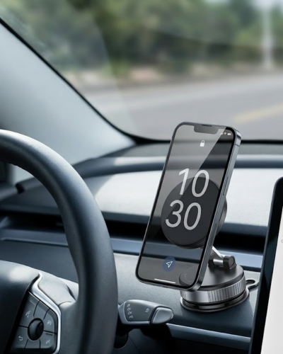 Güçlü Mıknatıslı Araç Telefon Tutucu 360 Derece Döner Stand