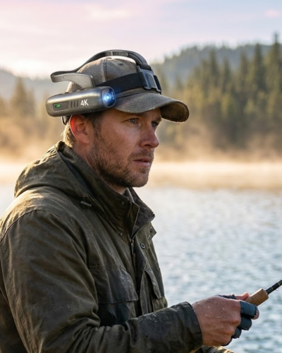 Giyilebilir 4K Video Kamera EIS 2.0 Sabitleme 120° Lens Vlog Kayıt