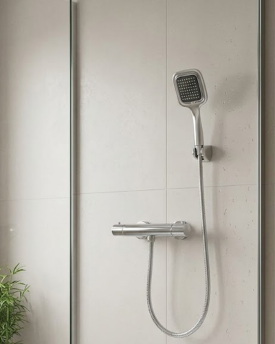 Çok Fonksiyonlu Siyah El Duşu Seti Spiral Hortum ve Duş Askısı Banyo Duş Başlığı