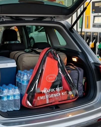 Trafik Güvenlik Seti Araçlar İçin Zorunlu Acil Durum Ekipman Paketi