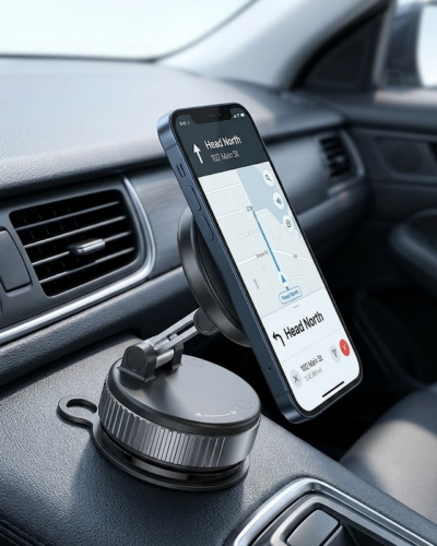 Araç İçi Manyetik Navigasyon Telefon Tutucu Güçlü Mıknatıslı Stand