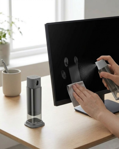 Çok Amaçlı Ekran Temizleme Sprey Şişesi Telefon Tablet Bilgisayar Temizleme Kabı