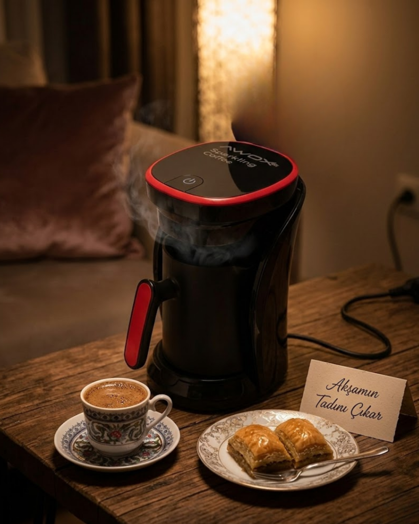 OTOMATİK SPARKLİNG KAHVE MAKİNESİ