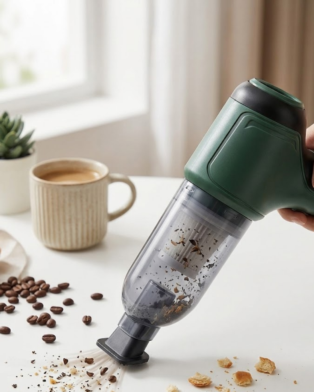 Şarjlı Mini El Süpürgesi Araç ve Ev İçin Pratik Temizlik