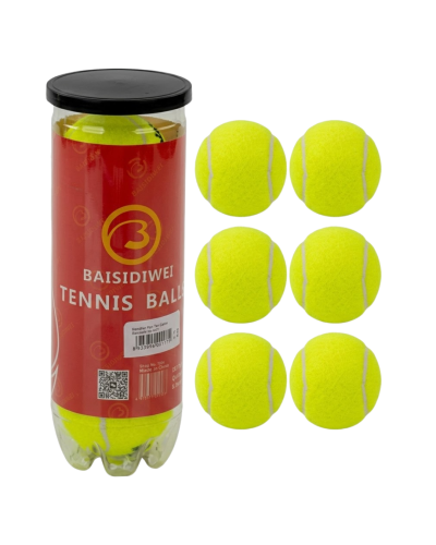 Tenis Topu 6’lı Set Antrenman ve Maç İçin Dayanıklı Toplar