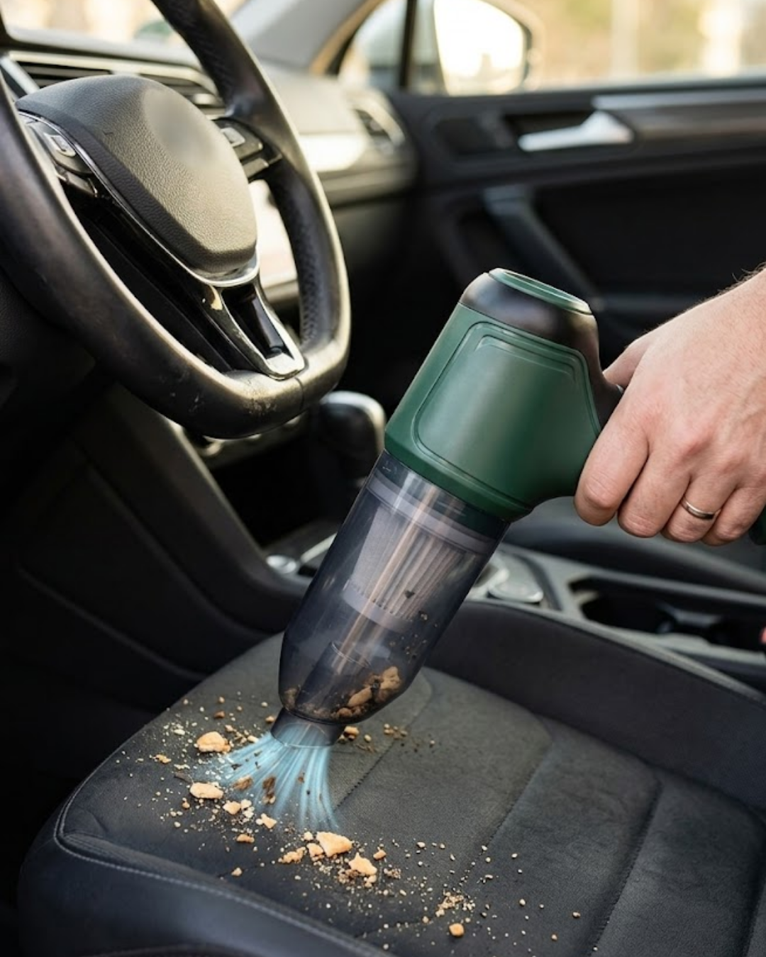 Araç İçi El Süpürgesi Yüksek Performans ve Sessiz Çalışma