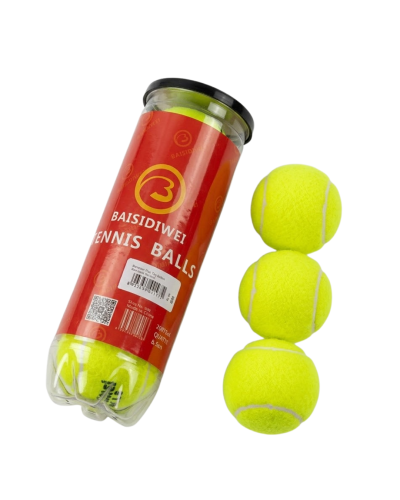 3’lü Tenis Topu Seti Spor ve Eğlence İçin Dayanıklı Toplar