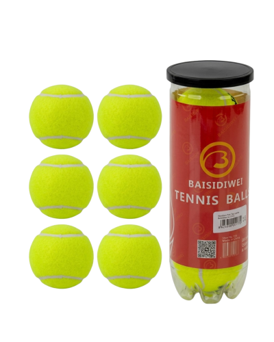 6’lı Tenis Topları Seti Spor ve Eğlence İçin İdeal Performans