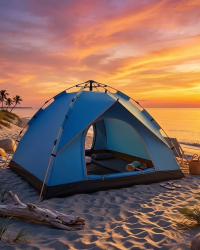 Su Geçirmez Kamp Çadırı Otomatik Kurulum 2 3 Kişilik Outdoor Çadır