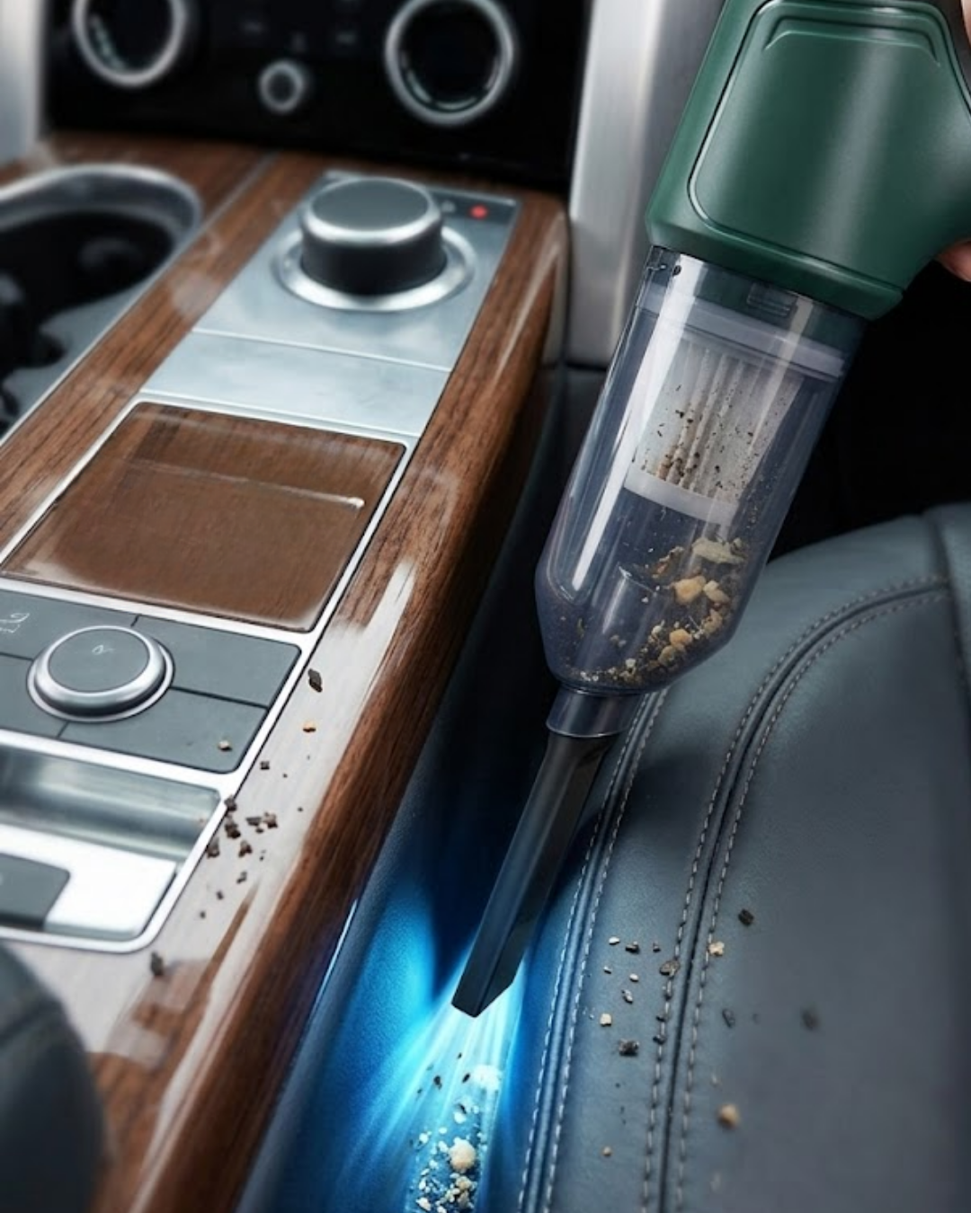 Taşınabilir Kablosuz Süpürge Kompakt Tasarım Güçlü Motor