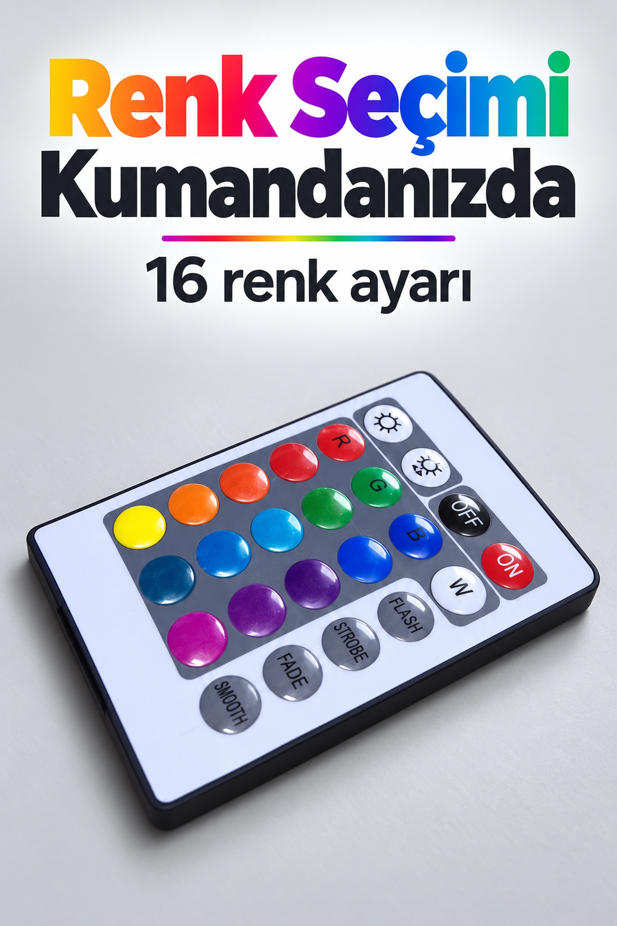 Uzaktan Kumandalı RGB LED Ampul
